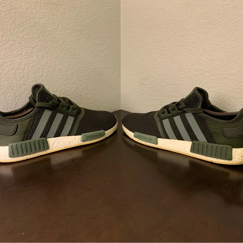 Adidas Boost NMD R1 Night Cargo sneakers green Shoes Athletic Men's Size 11.5